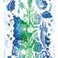 Use Your Weeds - Original Linocut Print